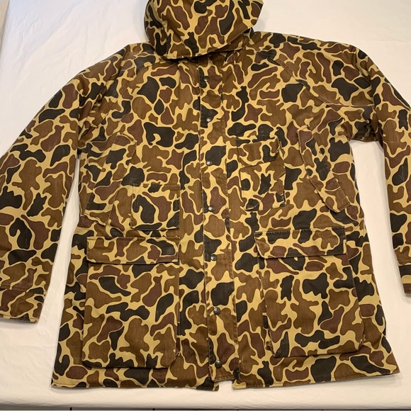 Vintage Woolrich 3 in 1 Gore-Tex Made in USA Frogskin Camouflage Jacket Mens L - Picture 2 of 11